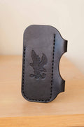 Pill Shape XL Slip + Pen Loop Black Large Eagle