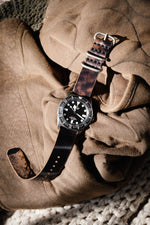 Load image into Gallery viewer, Single Pass Watch Strap - ROCADO Shell Cordovan
