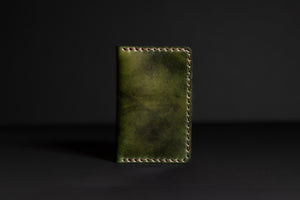 The Yosemite Vertical - Green ROCADO Museum Shell Cordovan