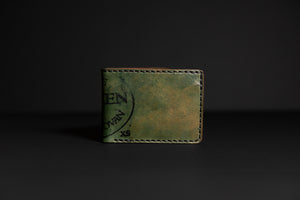 The Sequoia Billfold - Reverse Black Horween Shell Cordovan