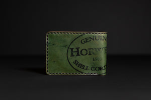 The Sequoia Billfold - Reverse Black Horween Shell Cordovan