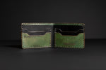 Load image into Gallery viewer, The Sequoia Billfold - Reverse Black Horween Shell Cordovan
