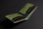 Load image into Gallery viewer, The Sequoia Billfold - Reverse Black Horween Shell Cordovan

