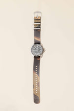 Load image into Gallery viewer, Single Pass Watch Strap - Camouflage Olive
