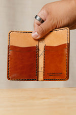 Load image into Gallery viewer, The Yosemite Vertical Bifold ROCADO Whiskey + Wickett and Craig
