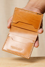 Load image into Gallery viewer, One off El Capitan Slim Reversed Natural ROCADO Shell Cordovan
