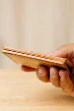 Load image into Gallery viewer, One off El Capitan Slim Reversed Natural ROCADO Shell Cordovan
