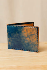 Load image into Gallery viewer, The Sequoia Billfold - Blue Marbled ROCADO Shell Cordovan
