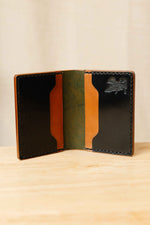 Load image into Gallery viewer, One-Off El Mini Capitan in Black &amp; Natural Horween Shell Cordovan

