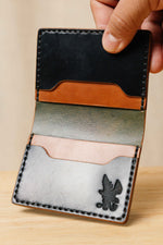 Load image into Gallery viewer, One-Off El Mini Capitan in Black &amp; Natural Horween Shell Cordovan
