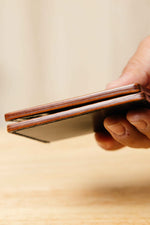 Load image into Gallery viewer, One-Off El Mini Capitan in Black &amp; Natural Horween Shell Cordovan
