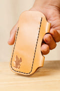 Pill Shape XL Slip + Pen Loop Russet Small Eagle