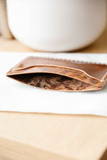 Load image into Gallery viewer, The Mojave Card Only Marbled Walnut ROCADO Shell Cordovan
