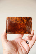 Load image into Gallery viewer, The Mojave Card Only Marbled Walnut ROCADO Shell Cordovan
