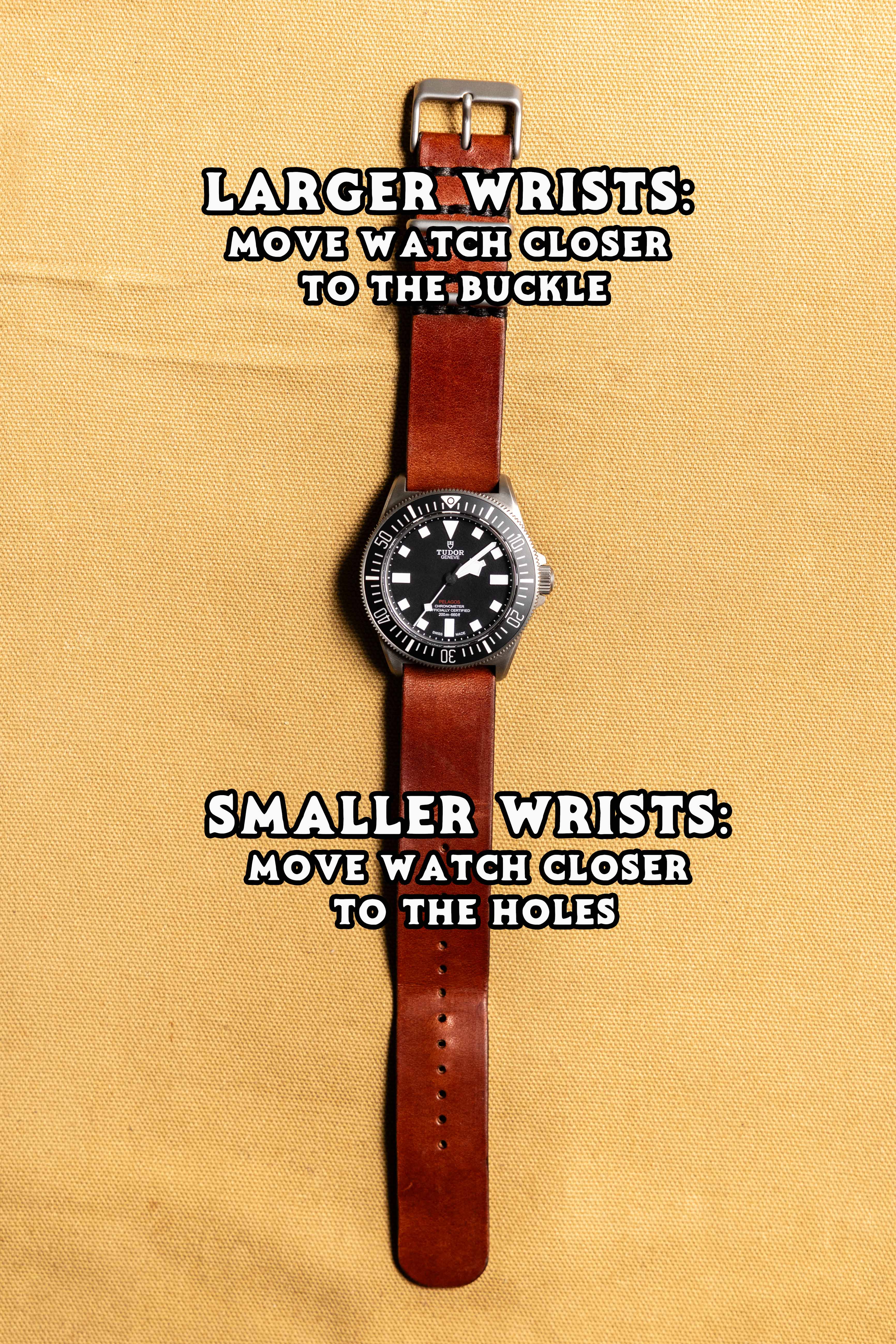 Single Pass Watch Strap