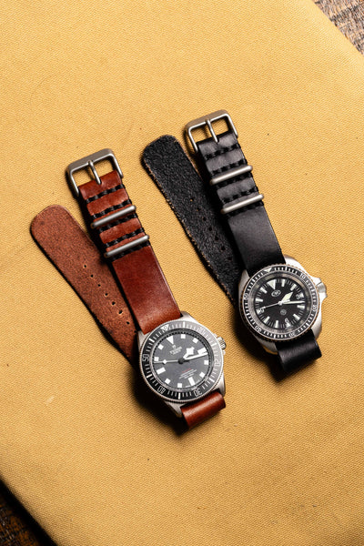 Single Pass Watch Strap – Wildflower Leather1