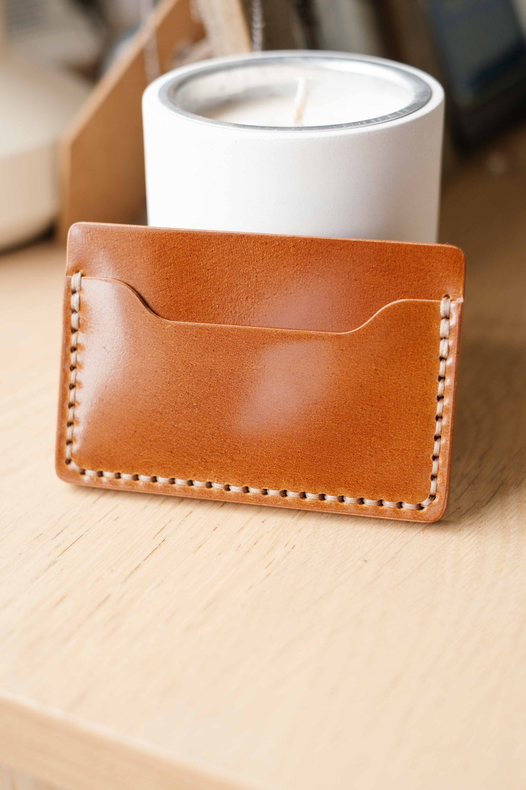 The Mojave Card Only - Whiskey ROCADO Shell Cordovan