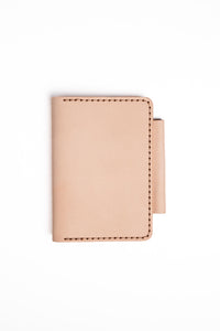 The Half Dome Field Notebook Cover - Natural Veg Tan