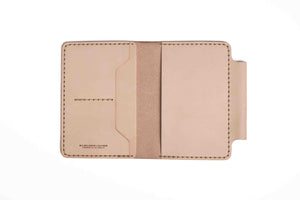 The Half Dome Field Notebook Cover - Natural Veg Tan