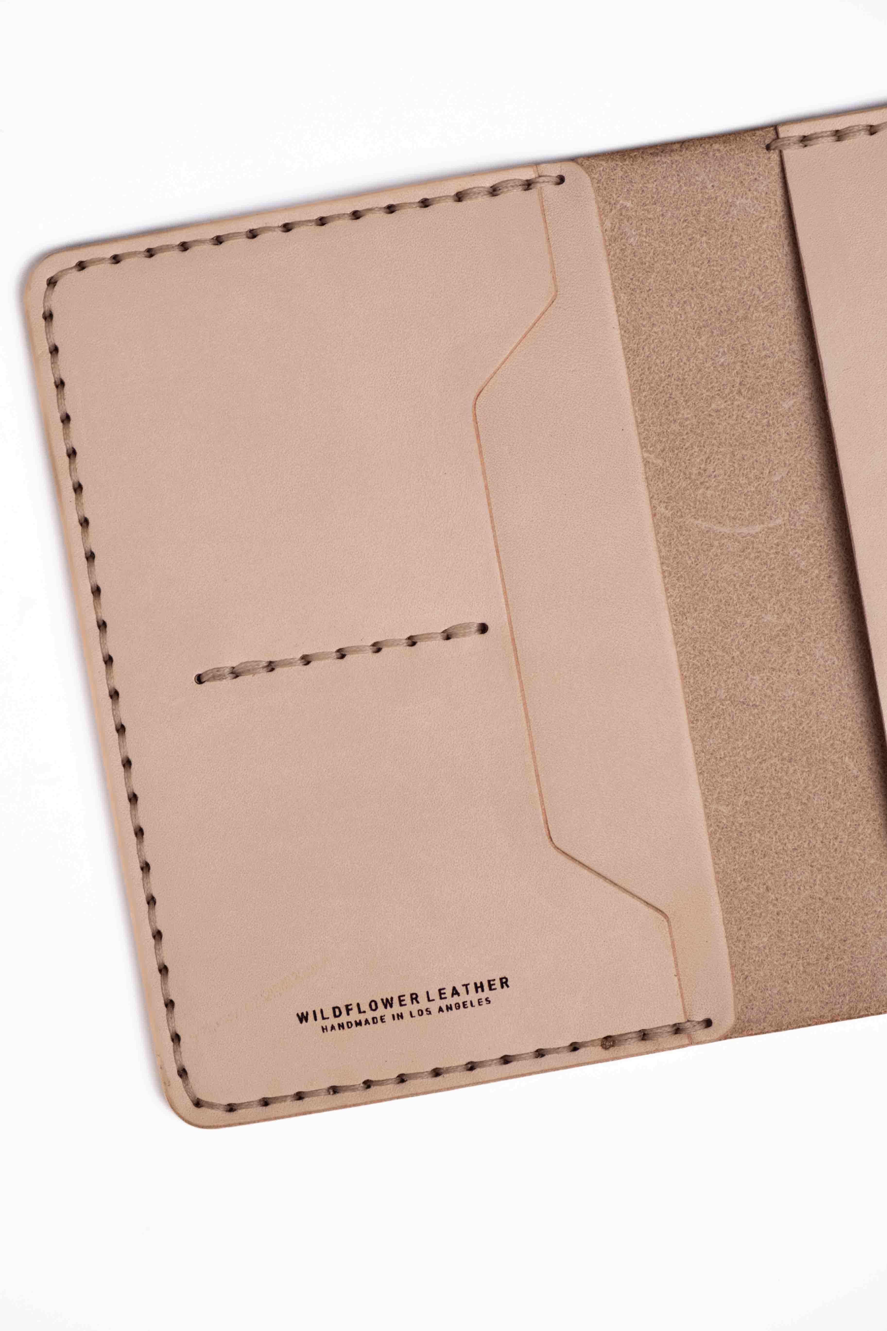 The Half Dome Field Notebook Cover - Natural Veg Tan