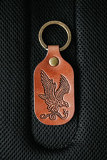 Load image into Gallery viewer, Carry What Matters Eagle Keychain
