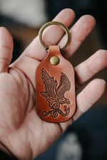 Load image into Gallery viewer, Carry What Matters Eagle Keychain
