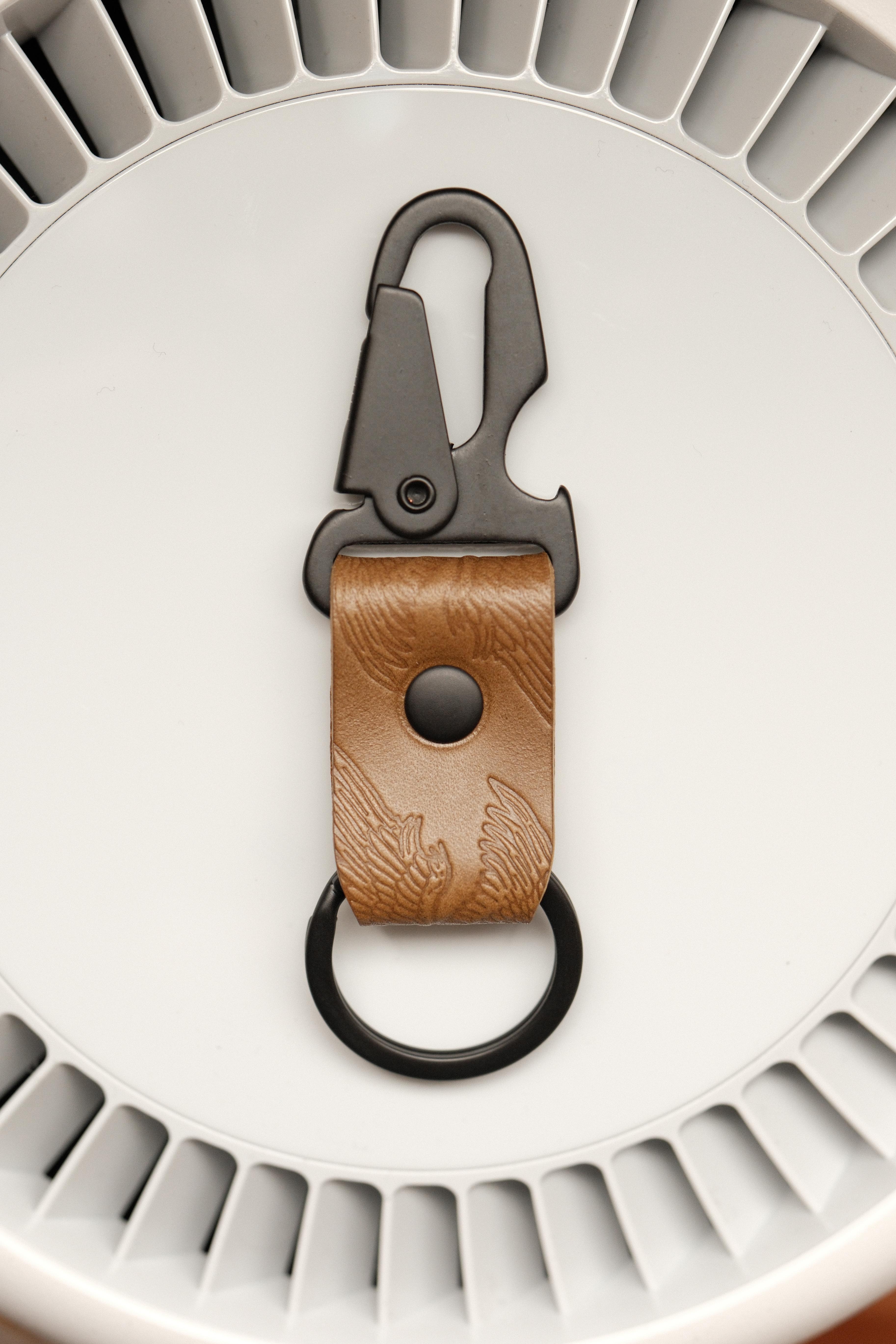 EDC Bottle Opener Lever Snap Keychain