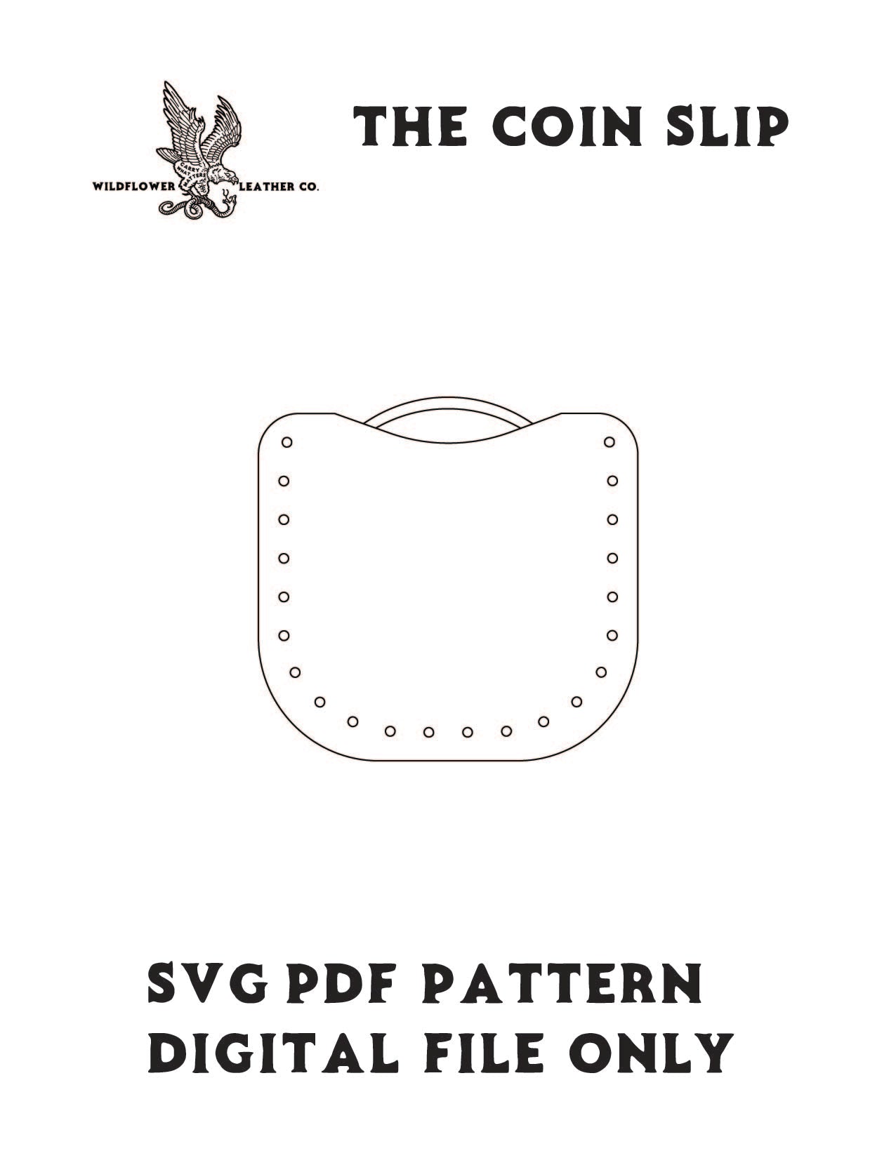 Making The Coin Slip PDF/SVG Pattern