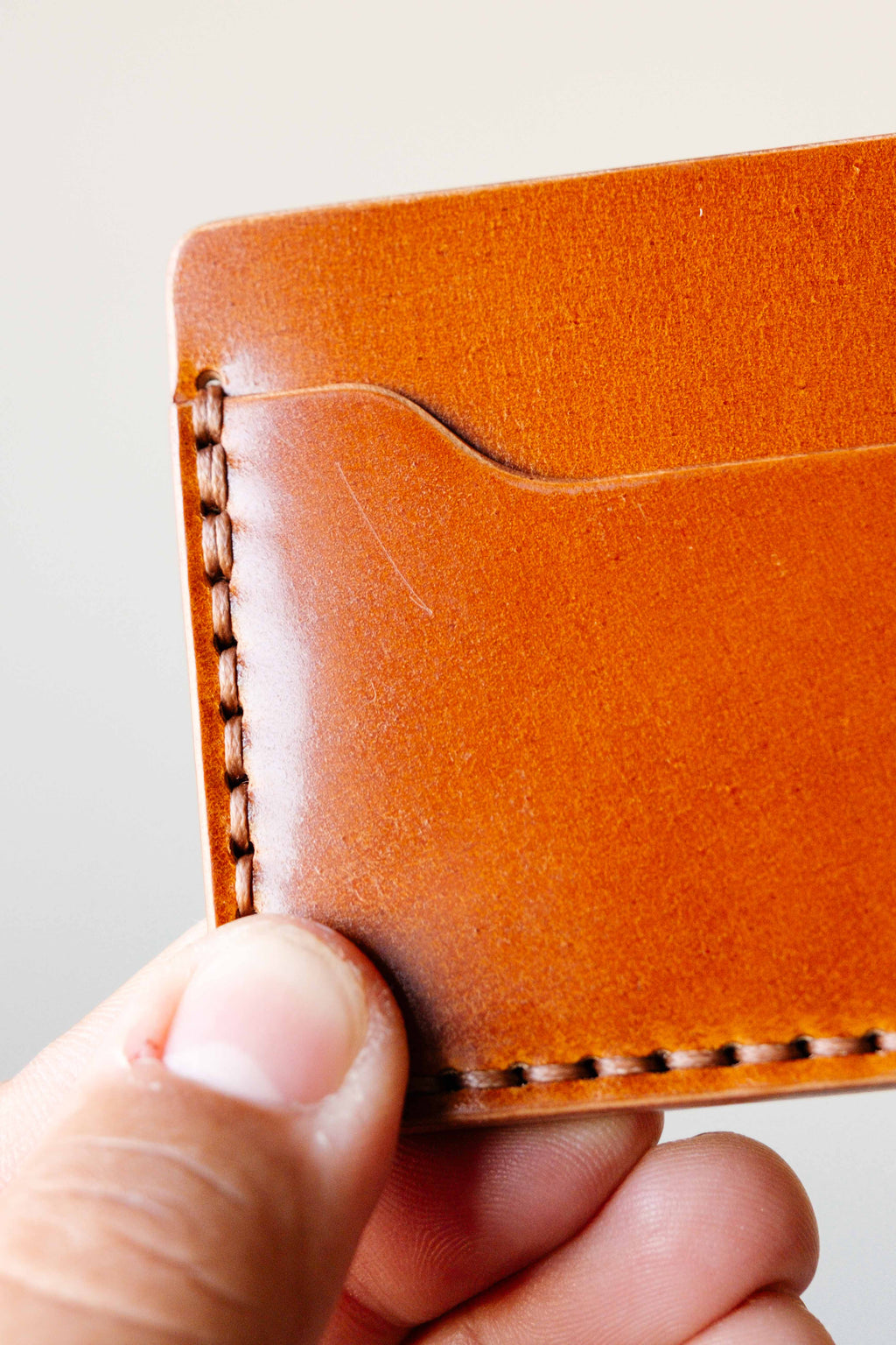 The Mojave Card Only - Whiskey ROCADO Shell Cordovan