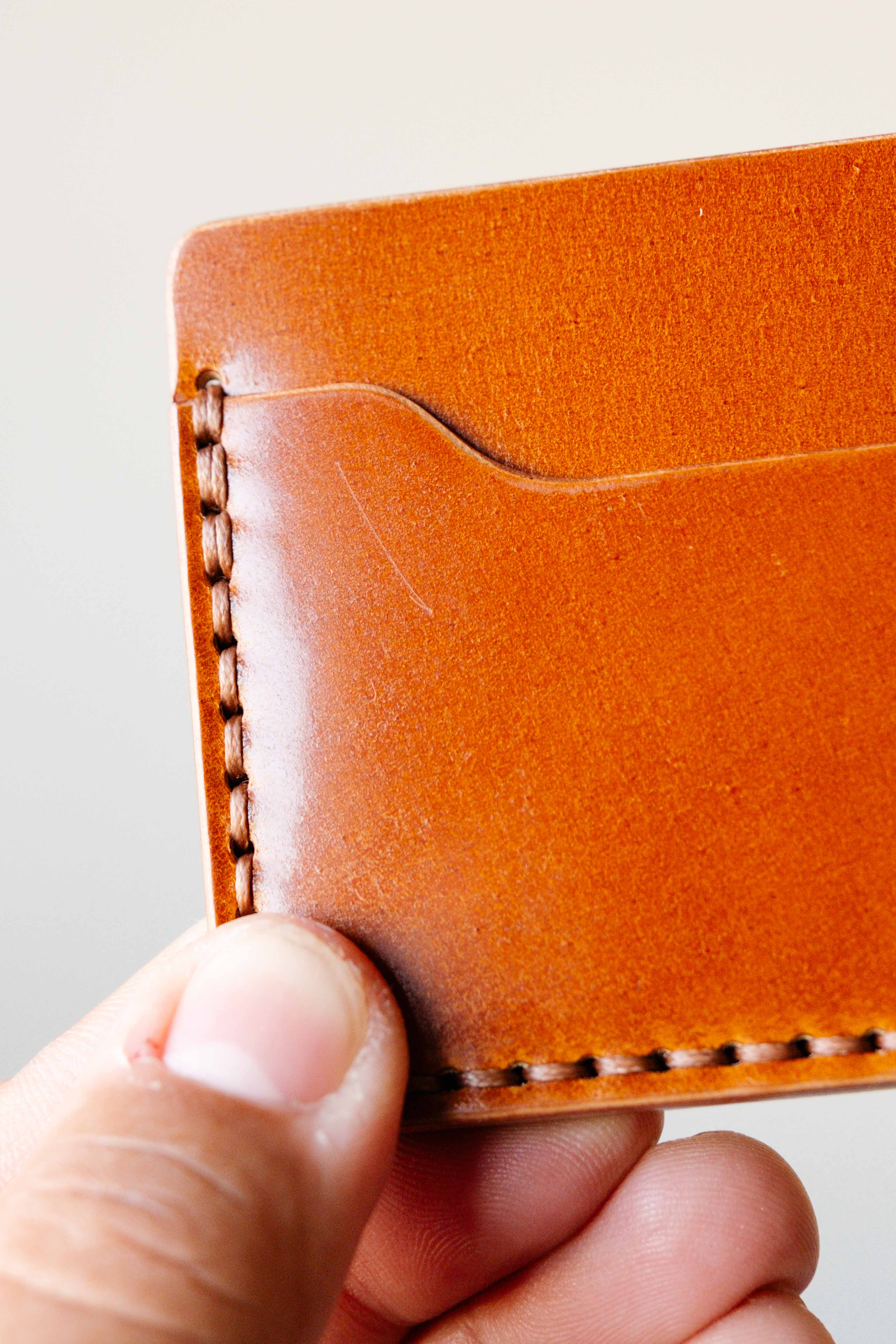 The Mojave Card Only - Whiskey ROCADO Shell Cordovan