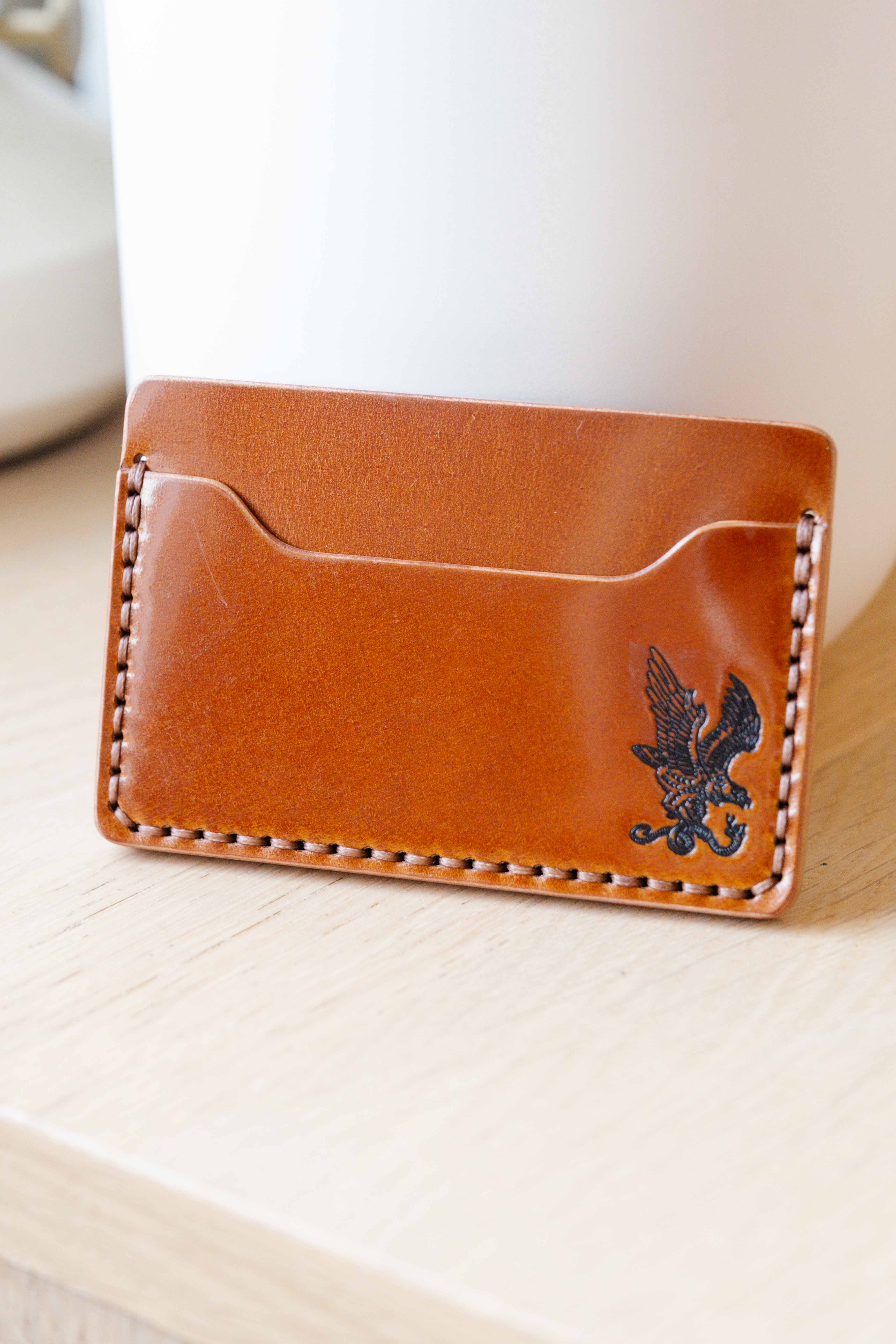 The Mojave Card Only - Whiskey ROCADO Shell Cordovan