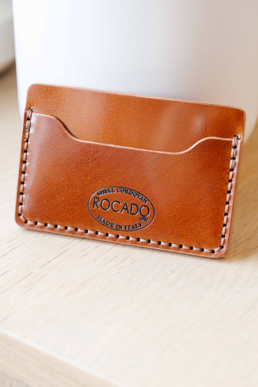 The Mojave Card Only - Whiskey ROCADO Shell Cordovan