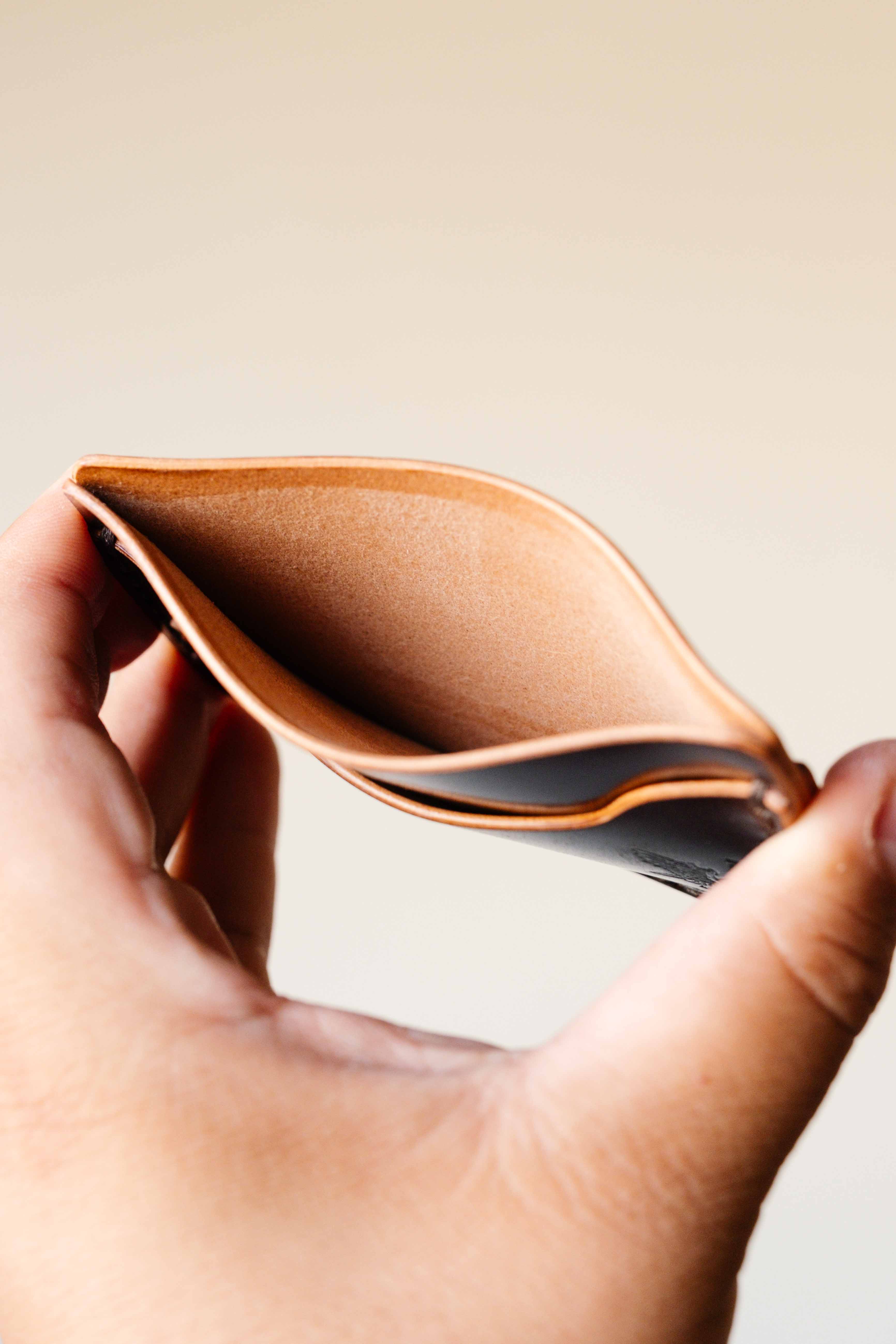 The Mojave Card Only - Brown ROCADO Shell Cordovan