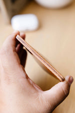 Load image into Gallery viewer, The Mojave Card Only Marbled Brown + Whiskey ROCADO Shell Cordovan
