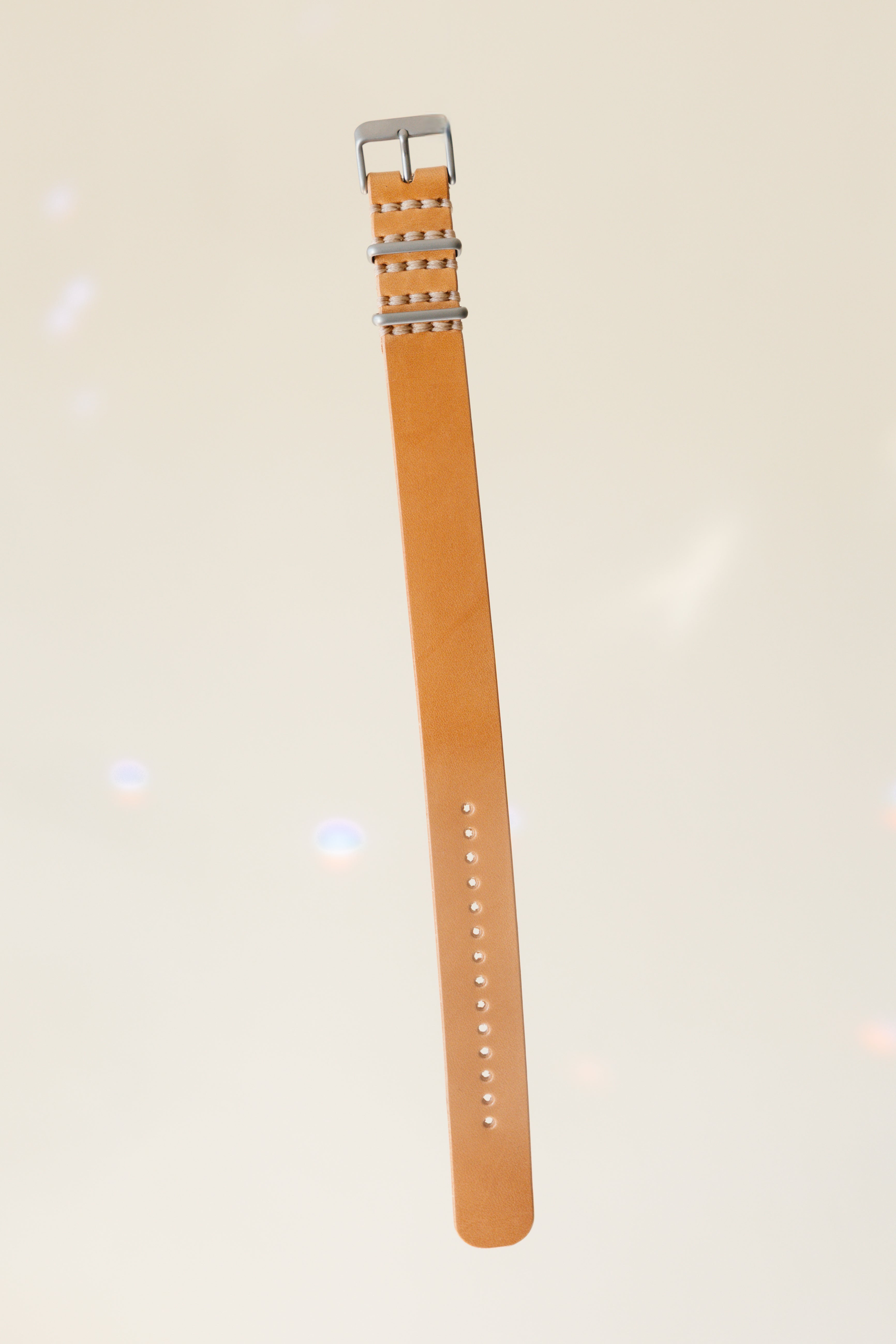 Single Pass Leather Watch Strap