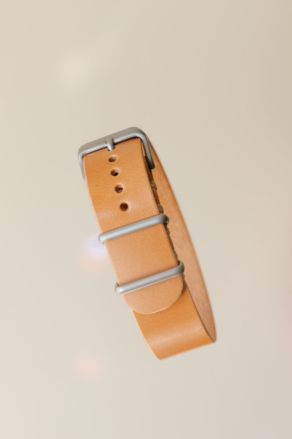 Single Pass Leather Watch Strap