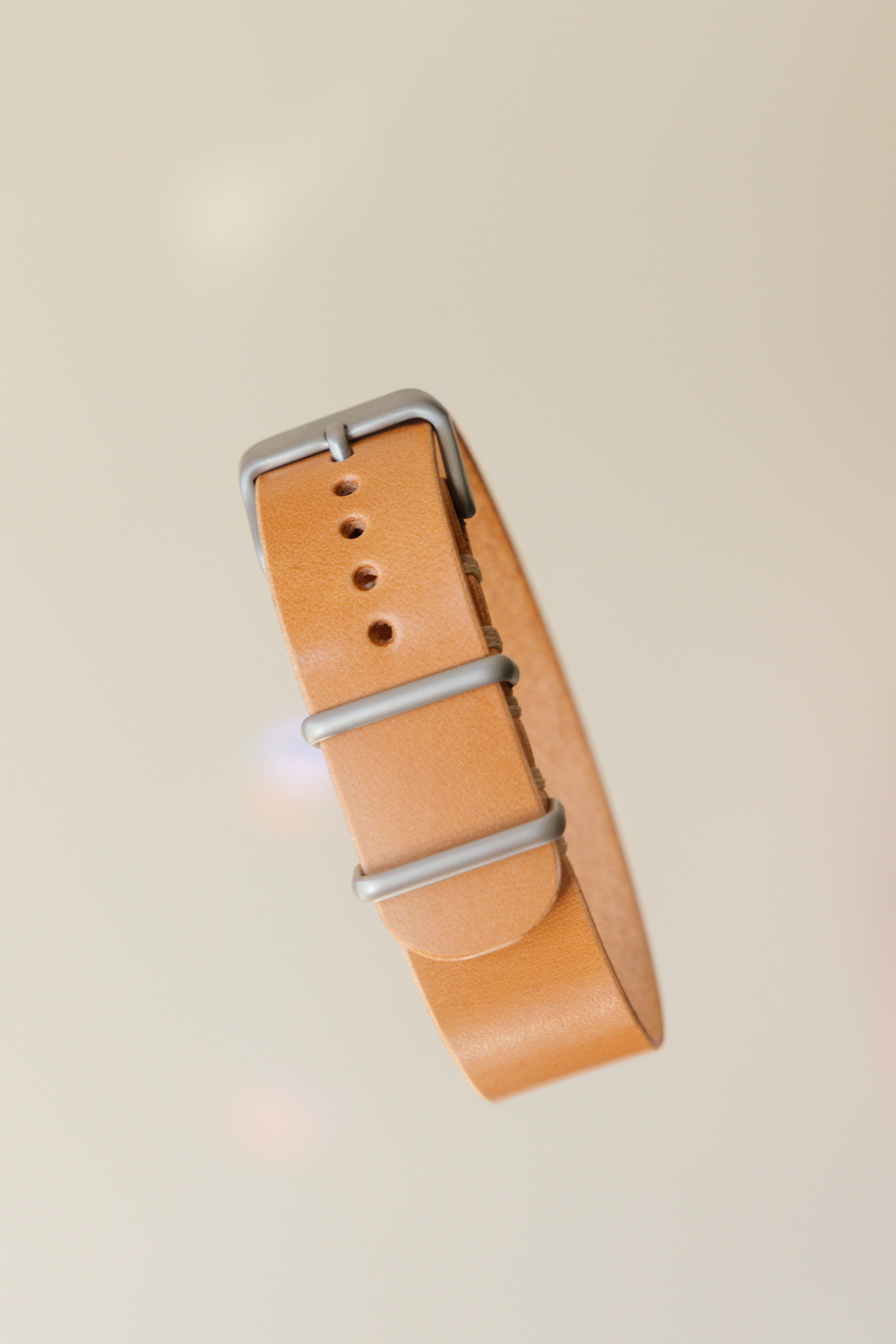 Single Pass Leather Watch Strap