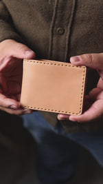 Load and play video in Gallery viewer, The Sequoia Billfold - Russet Wickett &amp; Craig
