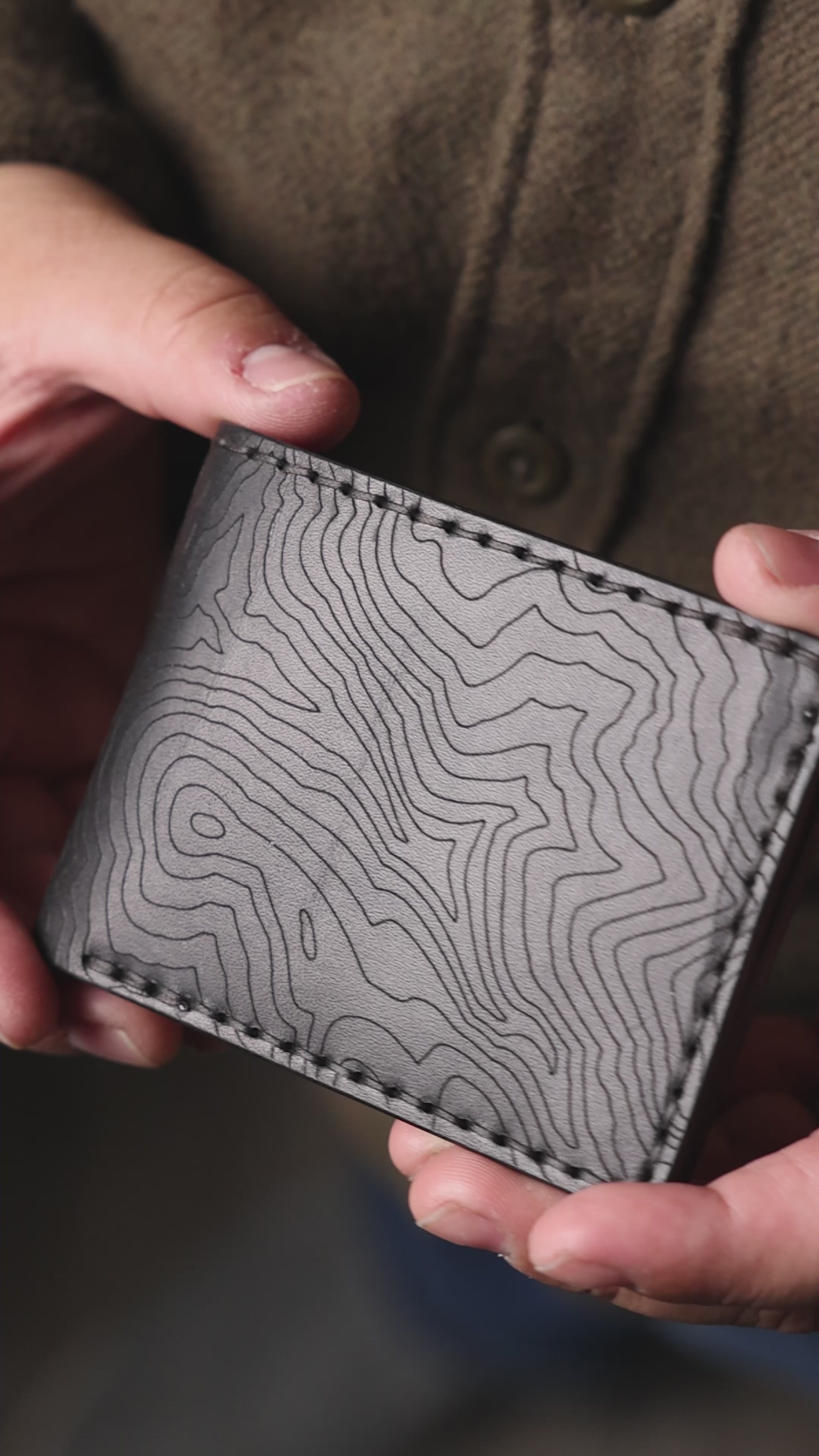 The Sequoia Billfold - Espresso Blem