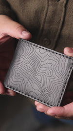 Load and play video in Gallery viewer, The Sequoia Billfold - Espresso Blem
